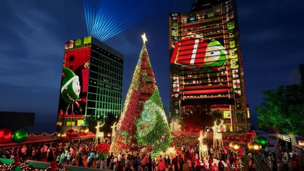 Heart of Hong Kong is Transformed into Winter Wonderland with Eight Iconic Buildings used as Canvas for New Immersive Lights Show