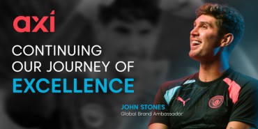 Axi Announces Their Partnership Renewal with Manchester City Star and England International, John Stones