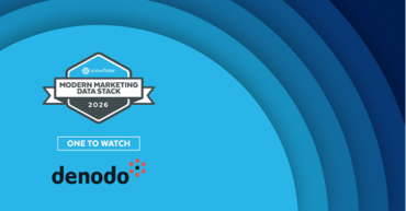 Denodo Named “One to Watch” in Snowflake’s 2026 Modern Marketing Data Stack Report: How Marketers Become Agents of Change in an AI-Driven World Denodo Named “One to Watch” in Snowflake’s 2026 Modern Marketing Data Stack Report: How Marketers Become Agents of Change in an AI-Driven World