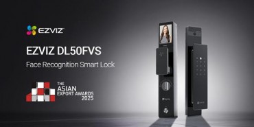 EZVIZ DL50FVS named Export Product of the Year at the 2025 Asian Export Awards for its self-manufactured reliability and next-generation accessibility