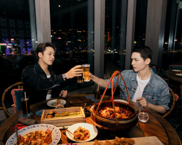 SEVENTEEN’s MINGYU and VERNON Unlock Hong Kong’s Harbour Night Scene Gems