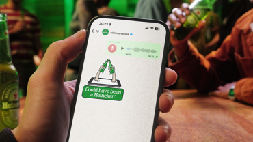 Heineken® Launches New WhatsApp Technology That Swaps Voice Notes for Real Life Conversations Over a Beer