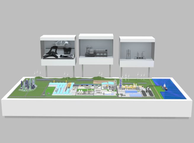 Hyundai Steel to Showcase Miniature Model of Its Planned U.S. Electric Arc Furnace Plant Hyundai Steel to Showcase Miniature Model of Its Planned U.S. Electric Arc Furnace Plant