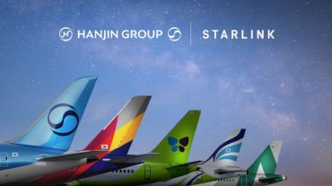 Korean Air, Asiana and Affiliates to Adopt Starlink for In-Flight Wi-Fi by 2026