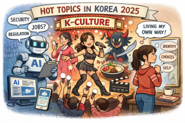 Online Buzz in Korea Centers on AI, K-Culture and Personal Identity