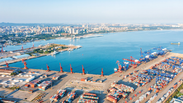 Hainan Free Trade Port (FTP) (Image courtesy of CGTN)