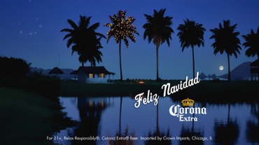 Corona® Extends the Legacy of Its Iconic O’Tannenpalm Commercial with a New Ambient Beach-Inspired Yule Log Video