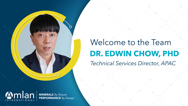 Amlan International Names Dr. Edwin Chow as Technical Service Director to Drive Innovation Across APAC