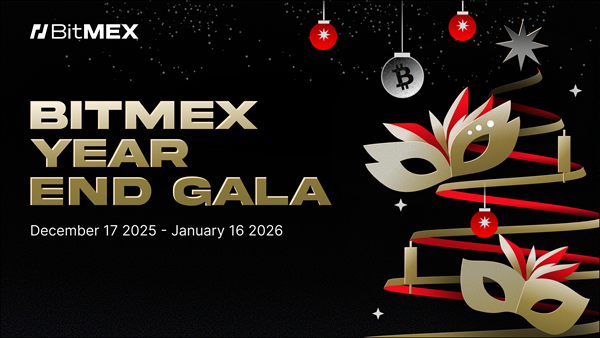 BitMEX, one of the safest crypto exchanges, announced today the launch of its Year End Gala, allowing traders to compete for their share of a 3 BTC prize pool, in addition to 0.5 BTC in bonus rewards with 5 Sony Playstation 5 Pros available through a lucky draw.