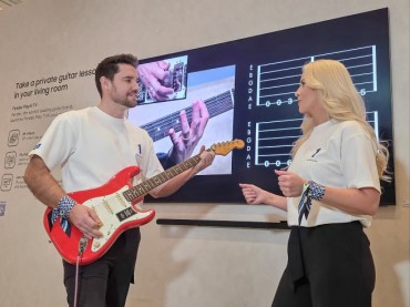 Samsung Teams Up With Fender to Bring Guitar Lessons to the Living Room