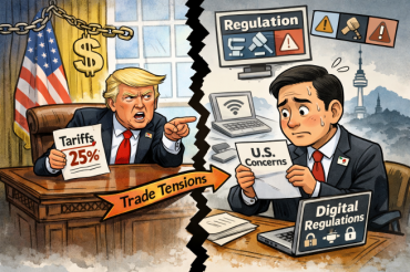 Washington Flags Digital Regulation Issues in Letter to Seoul