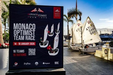 Next-generation sailors take centre stage at the Monaco Optimist Team Race