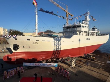Small Korean Shipyard Launches Nation’s First Antarctic Longliner